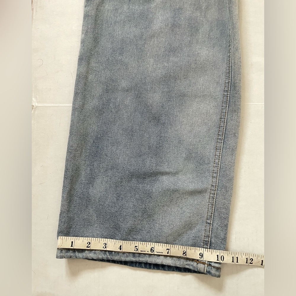 The Frankie Shop Blue Wide Leg Jeans - Picture 12 of 14